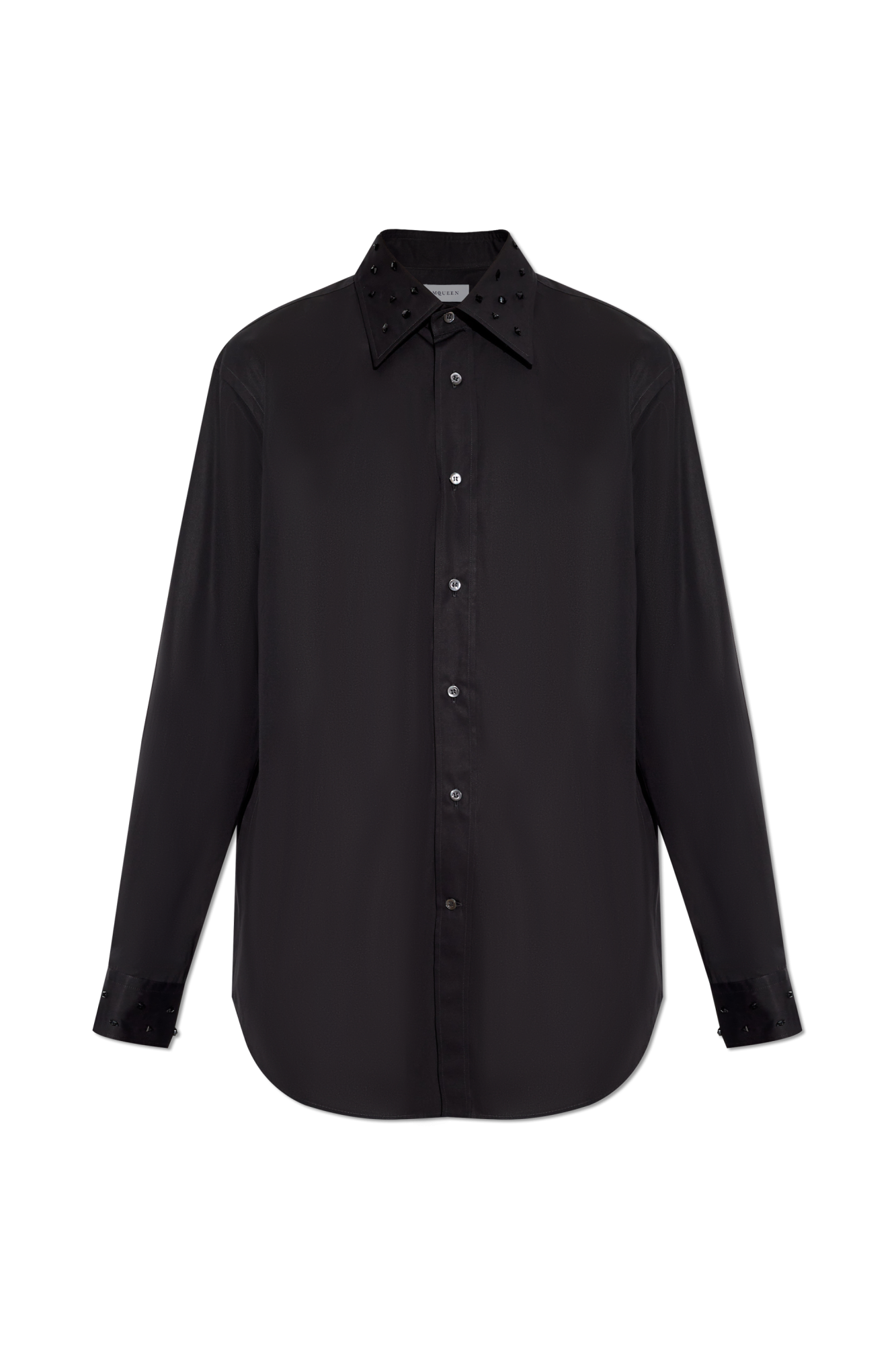 Black shirt hem jumper best sale